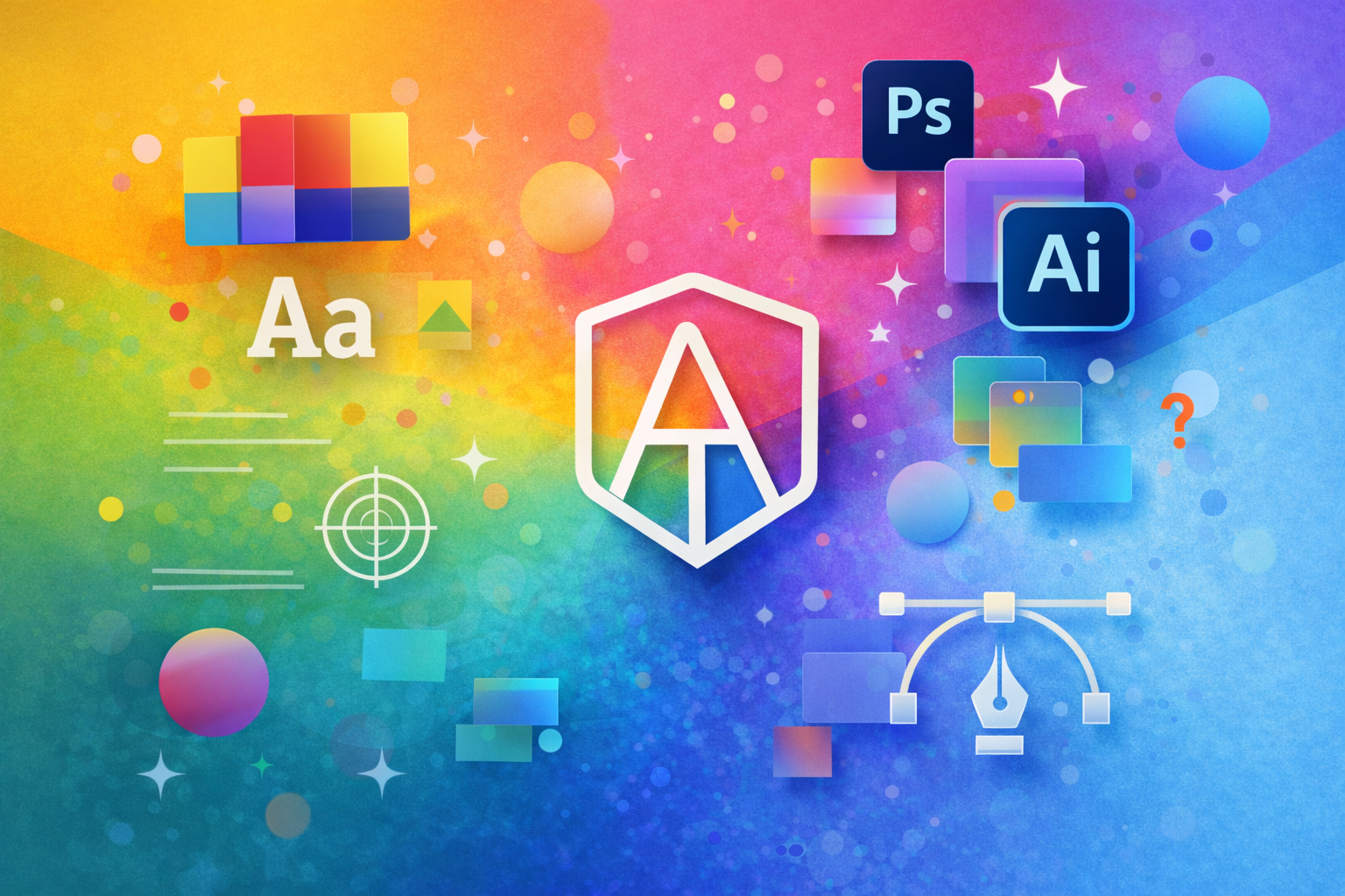 עיצוב גרפי, לוגו ואייקונים של תוכנות עיצוב